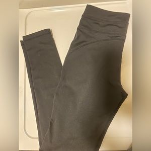 FLAG NOR FAIL black cross waistband leggings